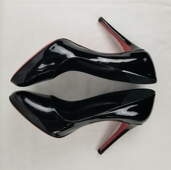 Miu Miu Prada Patent Leather Pumps Heels size 37.5 - Picture 7 of 9